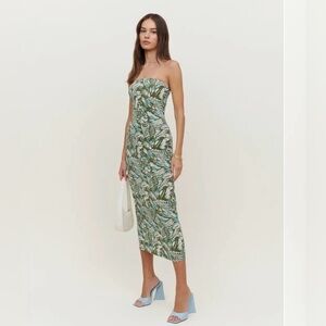 reformation bekki linen dress Bekki Linen Dress